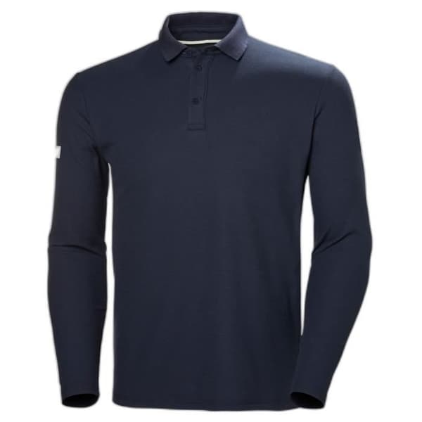 Polo Helly Hansen crewline LS - marinblå - XXL