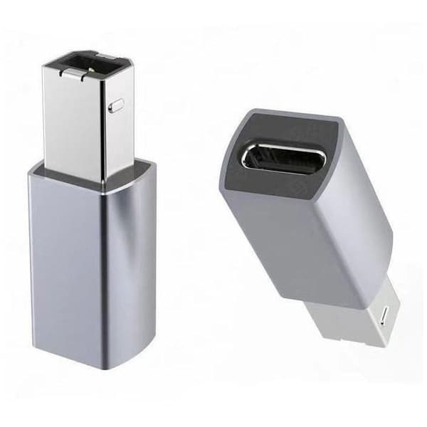 Ljud- och videoadapter Premiumcord Adapter USB USB C - USB 2.0 B (F/M)