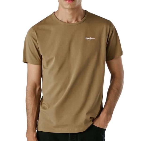 T-shirt Kaki Herr Pepe Jeans Original Basic 3 Kaki M