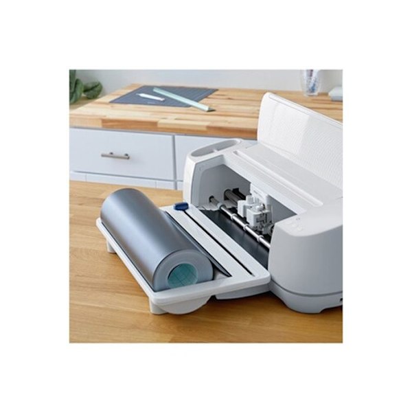Tillbehörsavrullare - Cricut - Explore 3 / Maker 3 - Silver - Smarta materialkompatibla - Integrerad pappersskärare Vit