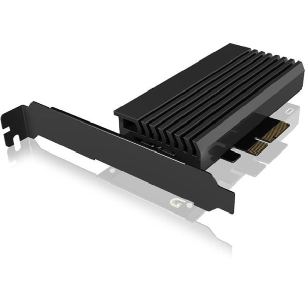 ICY BOX IB-PCI214M2-HSL - PCI Express-kort med M.2 PCIe NVMe 3.0 4x kortplats ( Kategori: Styrkort )
