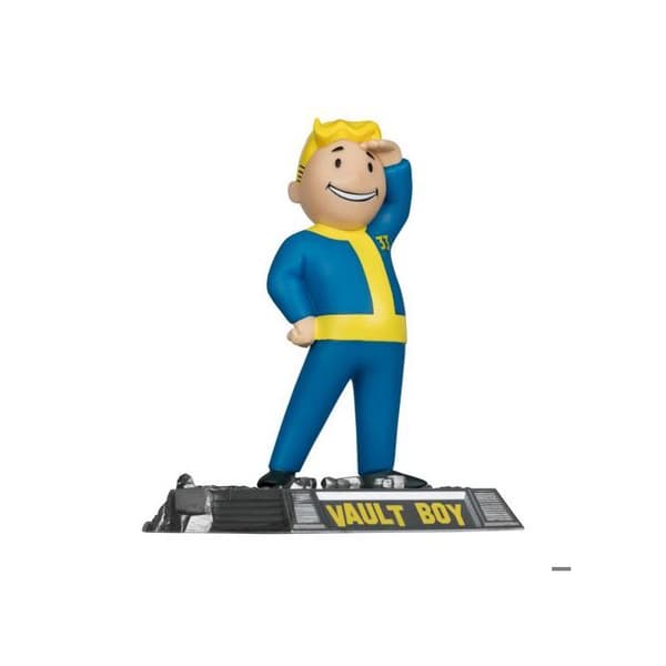Rörlig figur - MCFARLANE - Vault Boy (Version 3) - 12,7 cm - Bas och mini-poster ingår - Hemlig bonusartikel