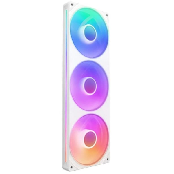 Fläkt - NZXT - F360 RGB Core - 360 mm - 3 RGB-fläktar 120 mm - Tyst