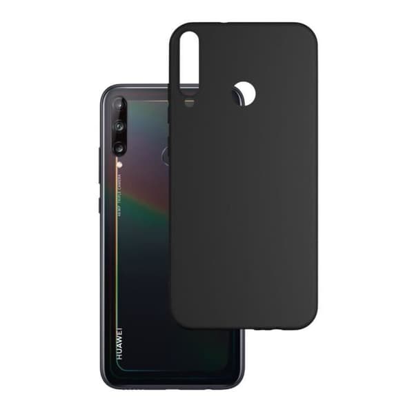 Coque för Huawei P40 Lite E Svart matt flexibel 1.2 mm Matt Case