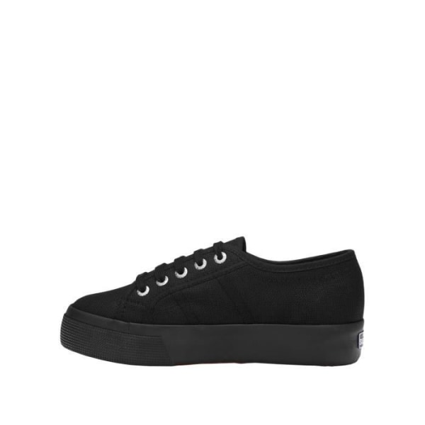 Superga Sneakers dam S00C3N0-996 - Helsvart - Platta - Textil - Vuxen helsvart 40