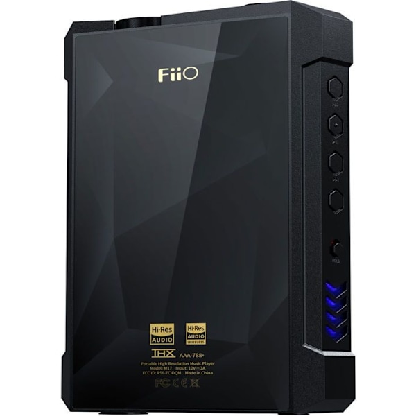Digital walkman - FiiO - M17 - DAC ES9038Pro - THX-AAA 788 förstärkning - Android 10