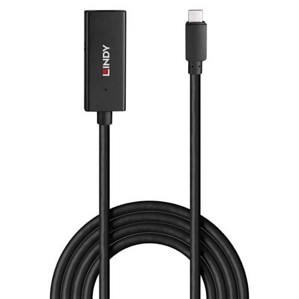 ACTIVE FÖRLÄNGNINGSLAD USB 3.2 C-C, 5M LINDY 43356