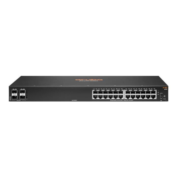 Hewlett Packard Enterprise R8N88A Aruba 6000 24G 4SFP Managed L3 Gigabit Ethernet (10/100/1000) 1U