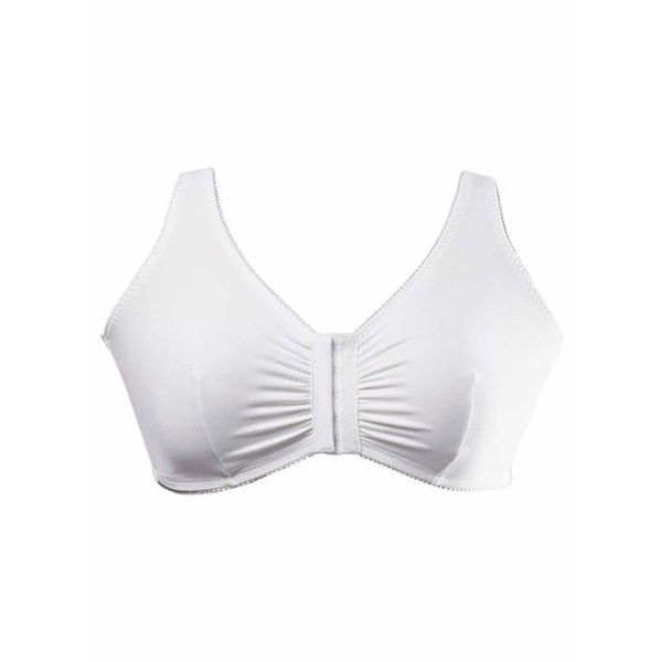 Ulla popken BH - 689668-20 - Bustier, Vanlig Bygel BH för kvinnor Vit 85D