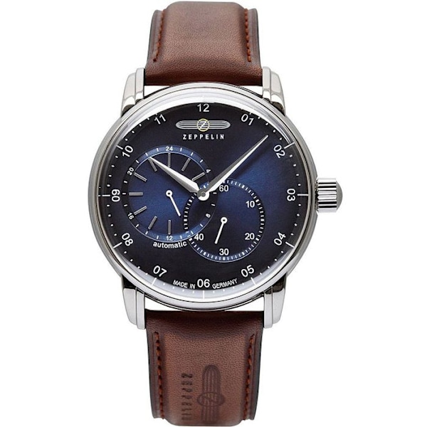 Zeppelin 8662-3 New Captains Line Automatiskt Ur Herr 43mm 5ATM