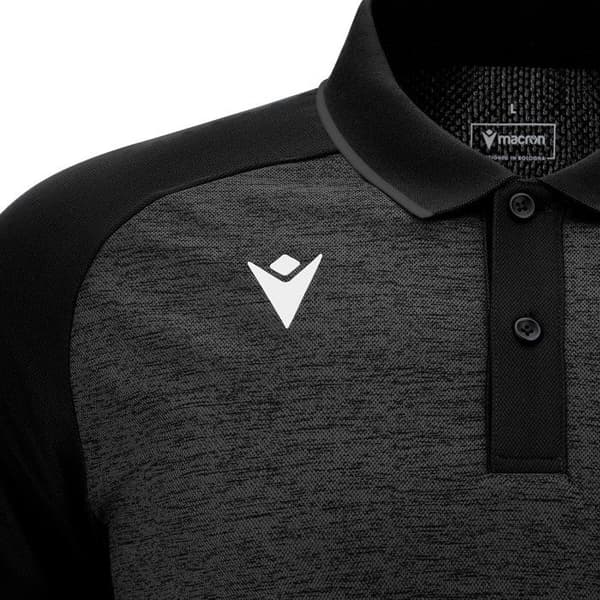 Polo Macron Aulos svart M