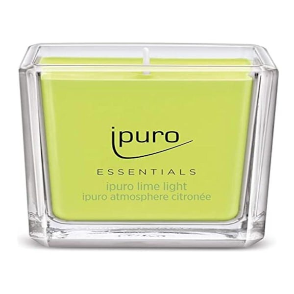 Ljus (förutom födelsedag) Ipuro - IFC1203 - ESSENTIALS Lime Light Doftljus Transparent 125 ml