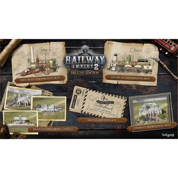 Railway Empire 2 - PS5-spel - Deluxe Edition
