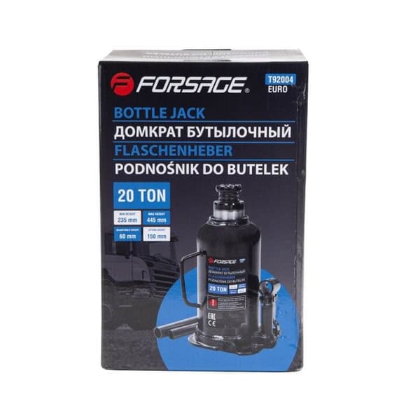 Hydraulisk domkraft på 20 ton