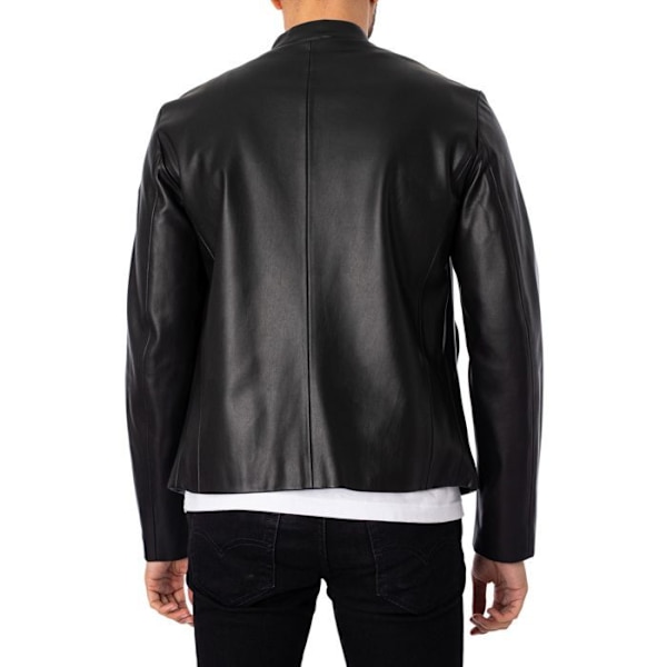 Jacka i syntetiskt läder - Armani Exchange Svart XL
