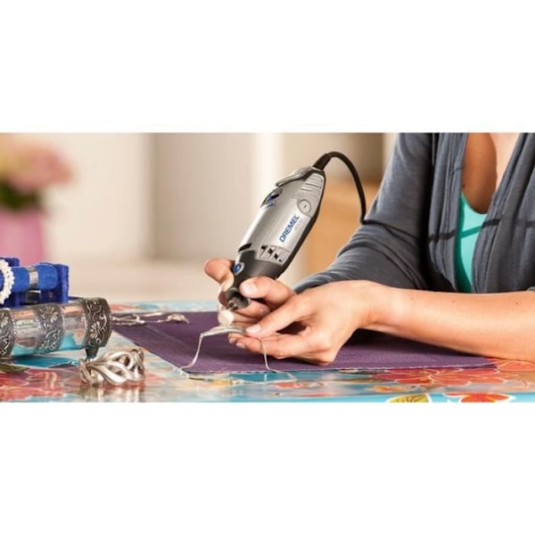 Multiverktyg - Dremel - 3000-1-25 EZ - 190 mm - 550 g - 230 V - Justerbar hastighet Grå