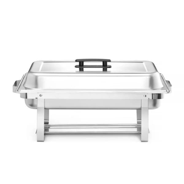 Chafing dish - set om 4, GN 1/1, 575x352x(H)296mm - Hendi Grå