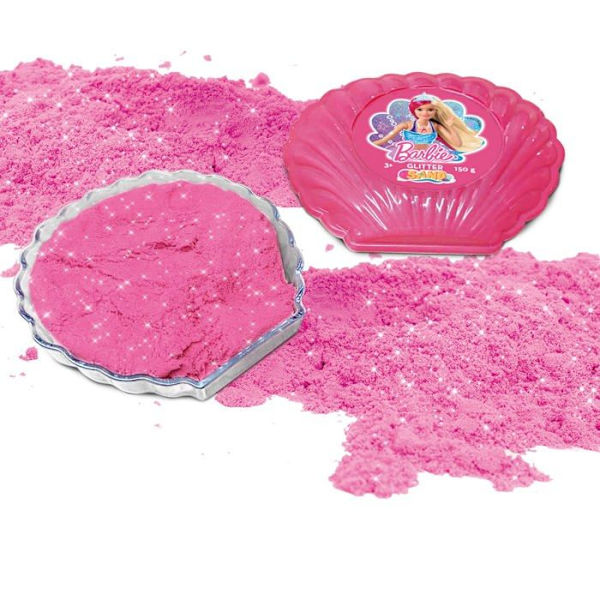 Lisciani giochi färgset - 91935 - Liscianigiochi BARBIE SAND BEACH SHELL 150 GR I DISPLAY