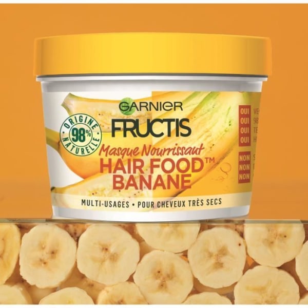 GARNIER Fructis Hair Food Banana Nourishing Mask - 390 ml