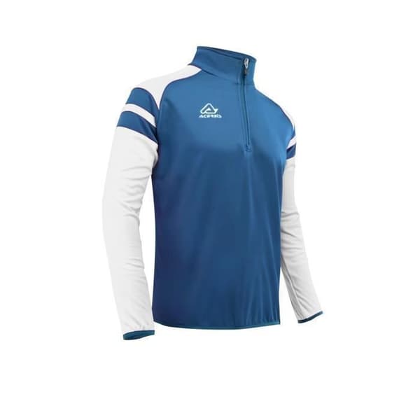 Sweatshirt 1/2 zip Acerbis Kemari - kungablå/vit Kungsblå/vit M
