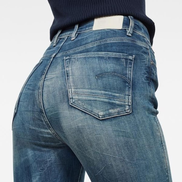 G-Star Kafey höghus skinny jeans för kvinnor - antikt blekt baumblått Antikt blekt baumblått 28
