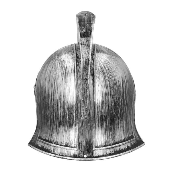 GLADIATORHJÄLM SILVER Grå, Silver Grå Unik storlek