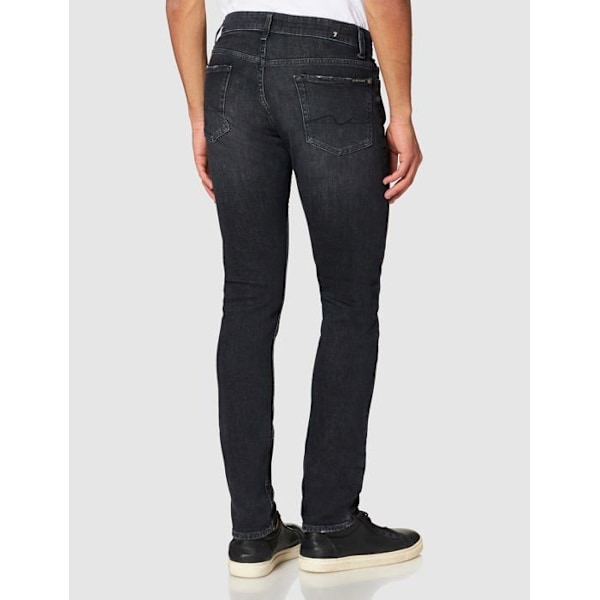 Jeans 7 för hela mänskligheten - JSD4R730 - Ronnie Skinny Jeans för män Svart 42