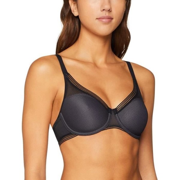 Triumph Women's Infinite Sensation W01 icke-vadderad bh, svart, 38E Svart