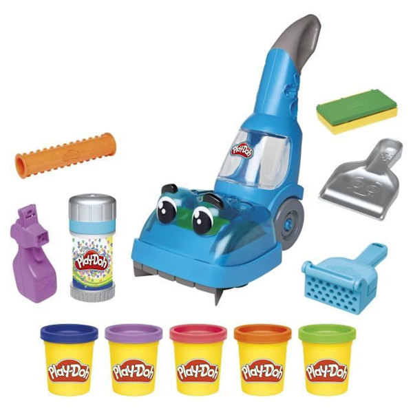 Play-Doh leksaksdammsugare med 5 krukor modelllera - Klassikerna Flerfärgad