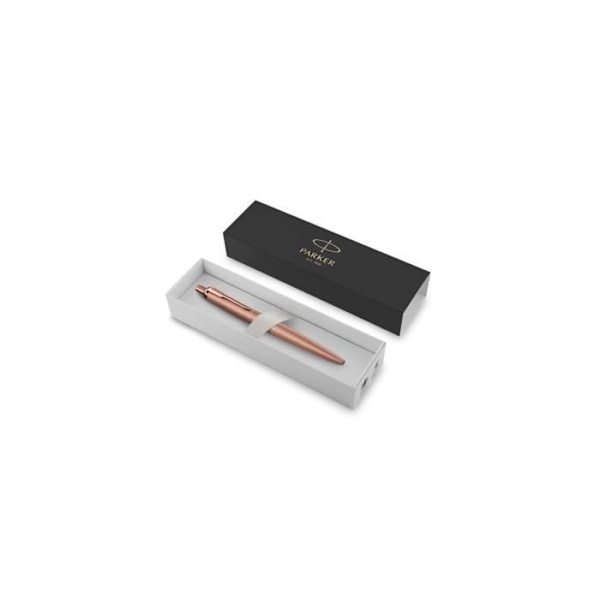 PARKER Jotter - Special Edition XL Monokrom rosa kulspetspenna, rosa kant, blå medium spets refill, presentförpackning Monokrom roséguld