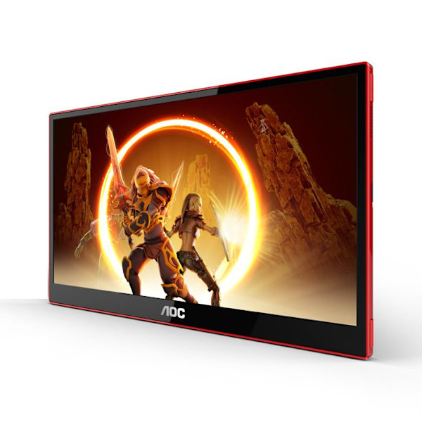 Bärbar skärm - AOC - 16G3 - 15,6 tum - 1920 x 1080 - 144 Hz - IPS