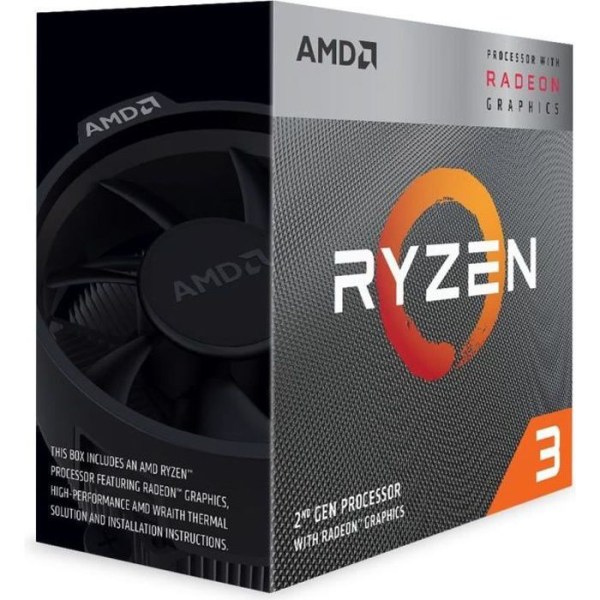 AMD Ryzen 3 3200G-processor Wraith Stealth-kylare