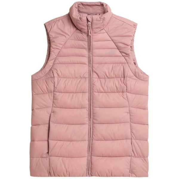 4F Damväst H4Z21-KUDP001-56S, Kvinna, Rosa, linnen Rosa S