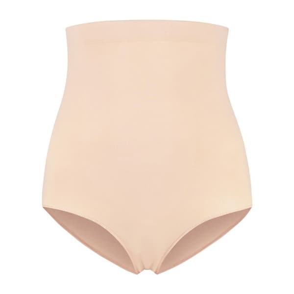 Hög midja trosa dam Bye Bra Soft Touch Seamless - beige beige jag