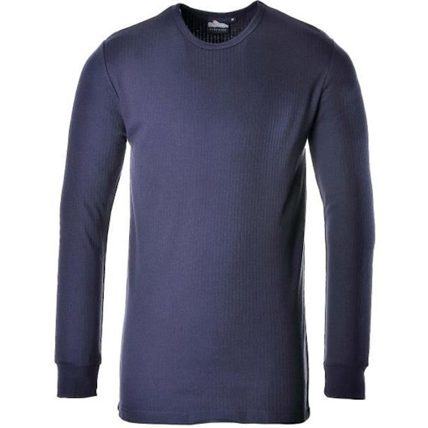Portwest långärmad termisk t-shirt - grå Grå XL