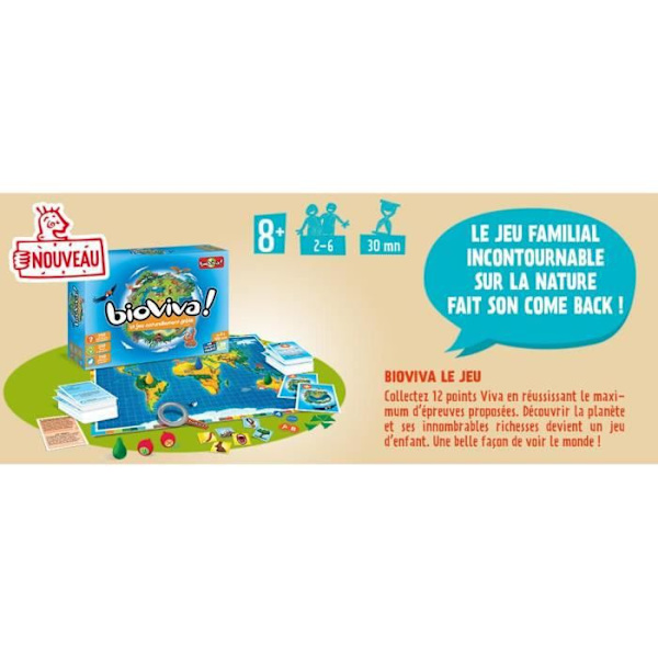 BIOVIVA Spelet Flerfärgad