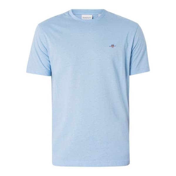 T-shirt Regular Med Shield - GANT Blå M