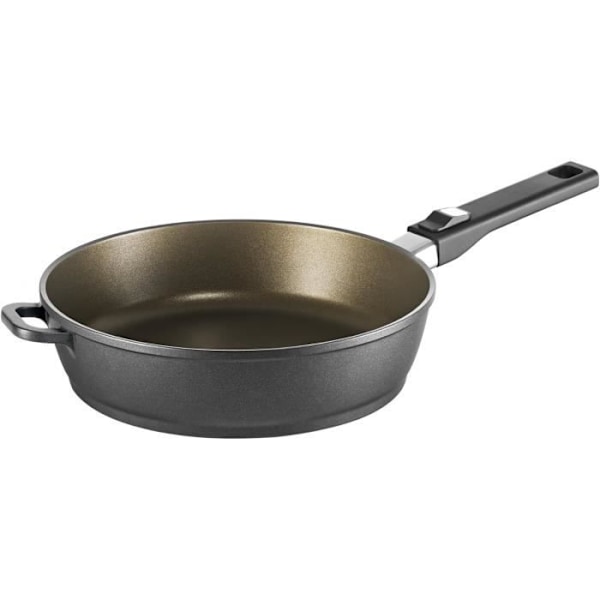 Sauteuse Berndes 032 cm - Aluminiumfond - Brun - Non-stick - Lämplig för induktion - 5 Liter kastanj
