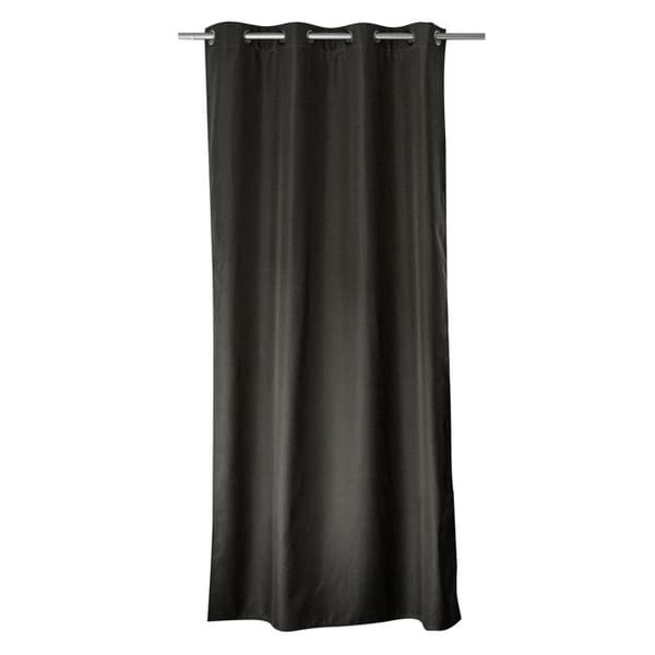 Mörkgrå microfiber termosjal 135x180 cm Kolgrå
