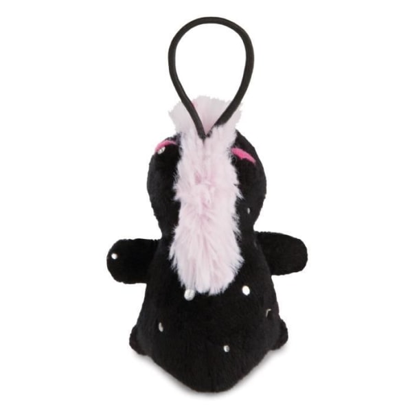 Nici plysch Unicorn Carbon junior mjukis 8 cm svart/lila