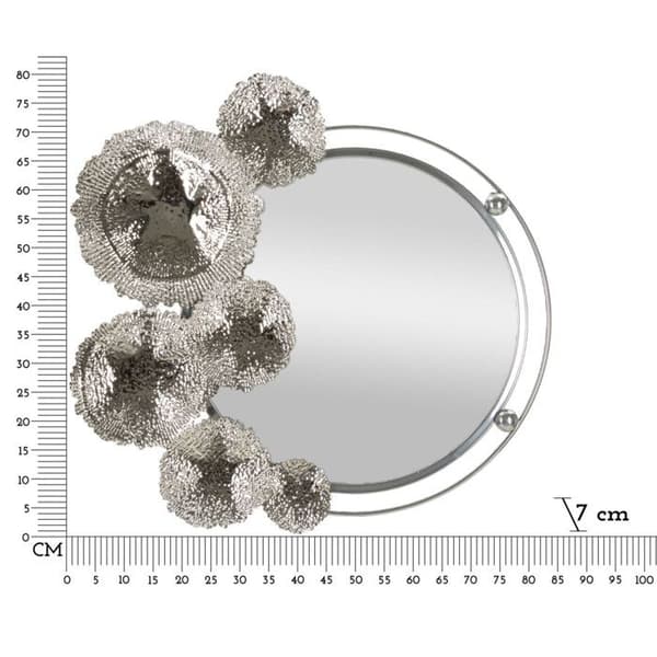 Väggspegel Design "Kandi" 85cm Silver