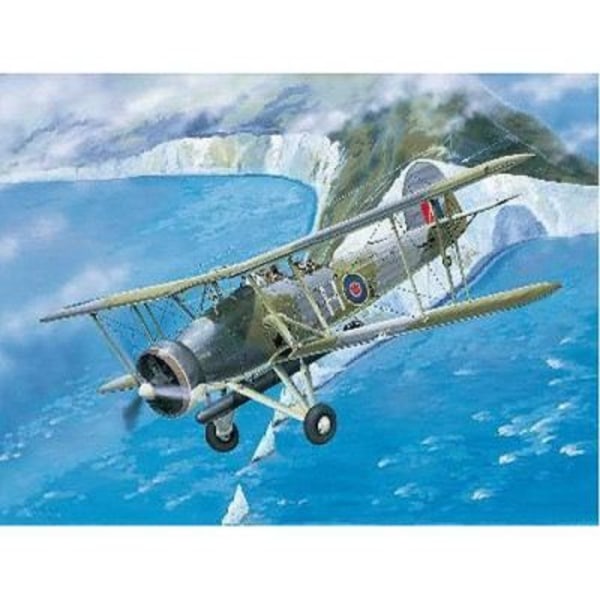 Fairey Swordfish MK 1 flygplan - TRUMPETER - Mytisk modell av andra världskriget