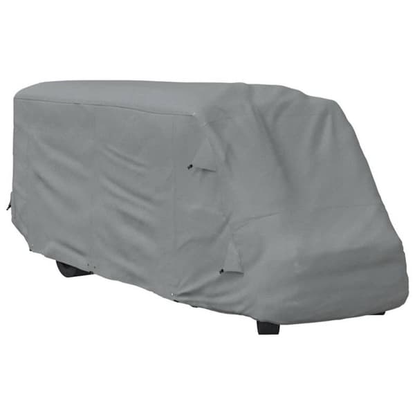 Grått campingvagnsskydd 660x235x275 cm icke-vävd tyg grå