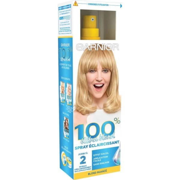 GARNIER 100% Blond Lightening Spray Hårfärg