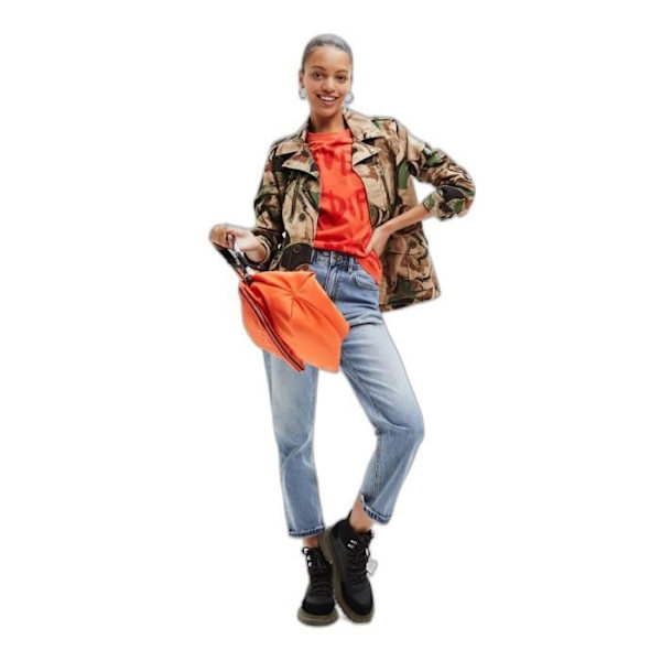 Desigual Holly damparkas - brun/armégrön - XS Brun/armégrön XL