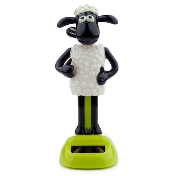 Puckator Shaun the Sheep Solar Powered Pal, unisex, Höjd 13cm Bredd 5cm Djup 6cm