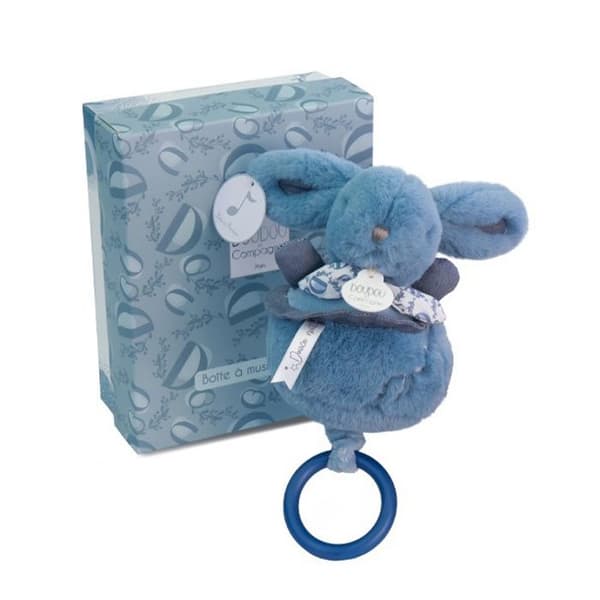 Musikdocka - DOUDOU ET COMPAGNIE - DC4368 - Blå - 20 cm - Melodi 'Twinkle Twinkle Little Star' Blå