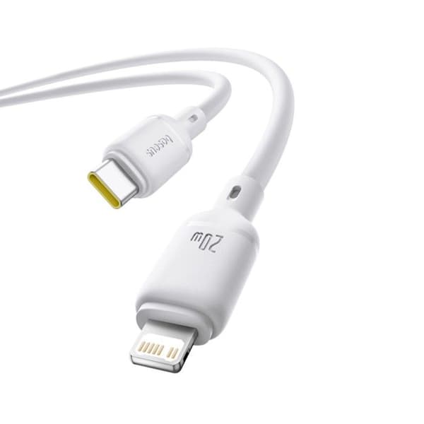 Câble Baseus Silky Series USB-C Lightning PD 20W 2m Vit