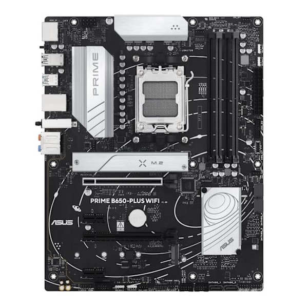 Moderkort - ASROCK - PRIME B650-PLUS WIFI - ATX - Wi-Fi - AMD B650