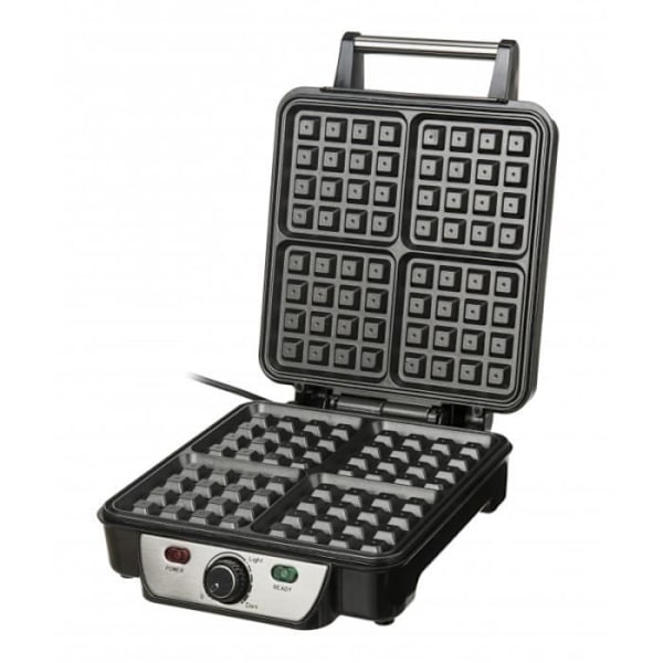Gaufrier - CAMRY - 1150 W - 4 våfflor - Non-stick beläggning - Justerbar termostat
